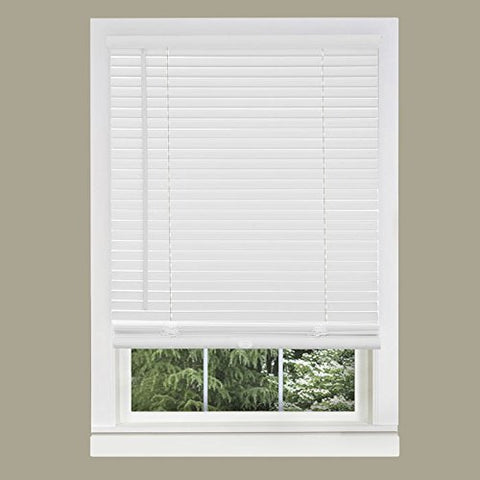 Ben&Jonah Collection Cordless GII Morningstar 1 inch  Mini Blind 30x64 - Pearl White