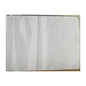 Park Avenue Deluxe Collection Park Avenue Deluxe Collection Extra Wide Polyester Fabric Shower Curtain Liner in White