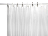 Royal Bath Extra Long and Heavy 10 Gauge PEVA Non-Toxic Shower Curtain Liner with Metal Grommets (72 inch  x 84 inch ) - Super Clear