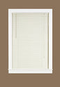 Midnight Collection Set of 6 1-Inch Room Darkening Alabaster Mini Blinds (31 inch  x 64 inch )