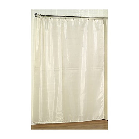 Park Avenue Deluxe Collection Park Avenue Deluxe Collection Standard-Sized Polyester Fabric Shower Curtain in Ivory