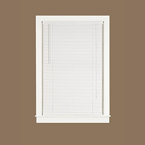 Ben&Jonah Collection Deluxe Sundown 1 inch  Room Darkening Mini Blind 39x64 - White