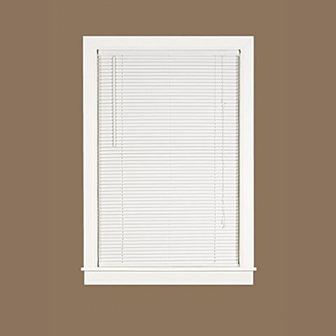 Ben&Jonah Collection Deluxe Sundown 1 inch  Room Darkening Mini Blind 30x64 - White