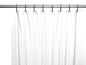 Park Avenue Deluxe Collection Park Avenue Deluxe Collection Premium 4 Gauge Vinyl Shower Curtain Liner w/ Weighted Magnets and Metal Grommets in White