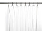 Royal Bath Heavy 4 Gauge Vinyl Shower Curtain Liner with Weighted Magnets and Metal Grommets (72 inch  x 72 inch ) - White