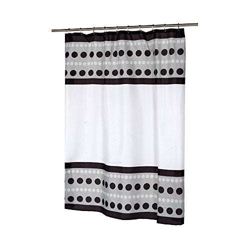 Park Avenue Deluxe Collection Park Avenue Deluxe Collection  inch Metro inch  Fabric Shower Curtain