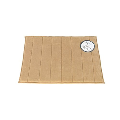 Park Avenue Deluxe Collection Park Avenue Deluxe Collection Medium-Sized Memory Foam Bath Mat in Linen