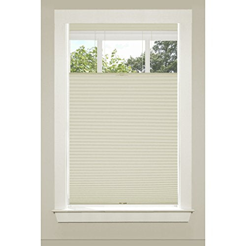 Park Avenue Collection Top Down-Bottom Up Cordless Honeycomb Cellulat Shade 23x64 Alabaster