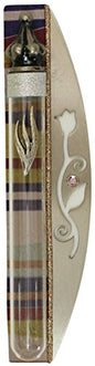 Ultimate Judaica Mezuzah Case Lazer Cut 10cm Purple