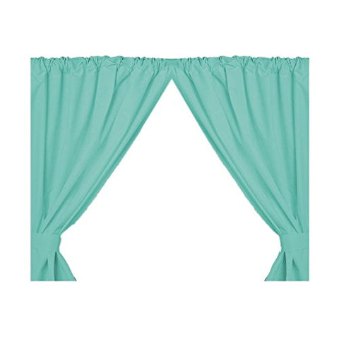 Park Avenue Deluxe Collection Park Avenue Deluxe Collection Vinyl Window Curtain in Jade