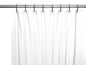 Royal Bath Jumbo Long Extra Heavy 8 Gauge Vinyl Shower Curtain Liner with Metal Grommets (72 inch  x 96 inch ) - White