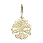 Park Avenue Deluxe Collection Park Avenue Deluxe Collection  inch Fleur dis Lis inch  Resin Shower Curtain Hooks in Brushed Gold