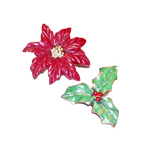 Park Avenue Deluxe Collection Park Avenue Deluxe Collection  inch Poinsettia inch  Resin Shower Curtain Hooks