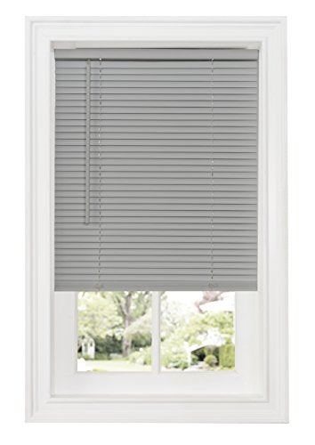 Ben&Jonah Collection Cordless GII Deluxe Sundown 1 inch  Room Darkening Mini Blind 27x64 - Grey