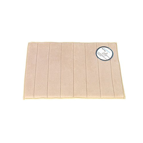 Park Avenue Deluxe Collection Park Avenue Deluxe Collection Medium-Sized Memory Foam Bath Mat in Ivory