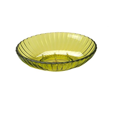 Park Avenue Deluxe Collection Park Avenue Deluxe Collection Palm Green Rib-Textured Soap Dish