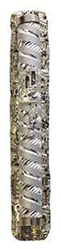 Ultimate Judaica Mezuzah Cover with Pillar of Jerusalem Design - 10 CM