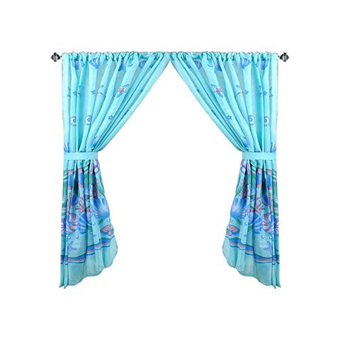 Park Avenue Deluxe Collection Park Avenue Deluxe Collection  inch Oceanic inch  Fabric Window Curtain