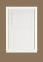 Midnight Collection Set of 6 1-Inch Room Darkening White Mini Blinds (23 inch  x 64 inch )