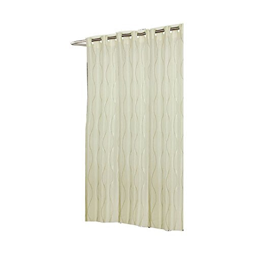 Park Avenue Deluxe Collection Extra Long EZ-ON?  inch Bristol inch  Polyester Shower Curtain