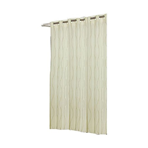 Park Avenue Deluxe Collection Park Avenue Deluxe Collection Shower Stall-Sized EZ-ON?  inch Bristol inch  Polyester Shower Curtain