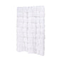 Park Avenue Deluxe Collection Park Avenue Deluxe Collection  inch Carmen inch  Polyester Shower Curtain in White