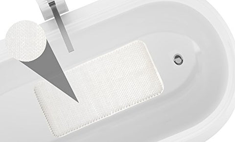 Park Avenue Deluxe Collection Park Avenue Deluxe Collection Grass Look Vinyl Bath Tub Mat Size 14 inch  x 26 inch  in Super Clear