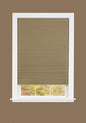 Park Avenue Collection Honeycomb Cellular Pleated Shade 29x64 - Mocha