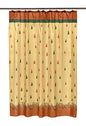 BenandJonah Collection Fabric Shower Curtain 70 x 72 inch  Pines