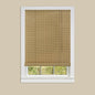 Park Avenue Collection Eclipse Vinyl Roll-Up Blind 60x72 - Woodtone