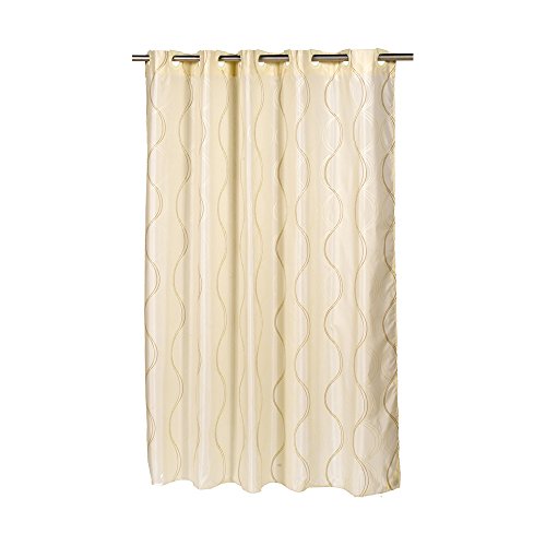 Park Avenue Deluxe Collection EZ-ON?  inch Bristol inch  Polyester Shower Curtain