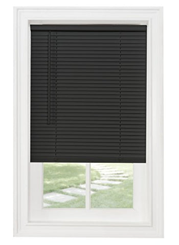 Ben&Jonah Collection Cordless GII Morningstar 1 inch  Mini Blind 35x64 - Black