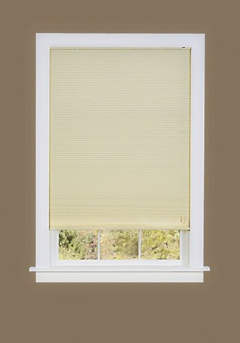 Park Avenue Collection Honeycomb Cellular Pleated Shade 23x64 - Alabaster