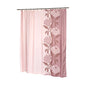 Park Avenue Deluxe Collection Extra Long  inch Chelsea inch  Fabric Shower Curtain in Mauve