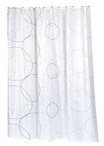 BenandJonah Collection Fabric Shower Curtain 70 x 72 inch  Buble Ava