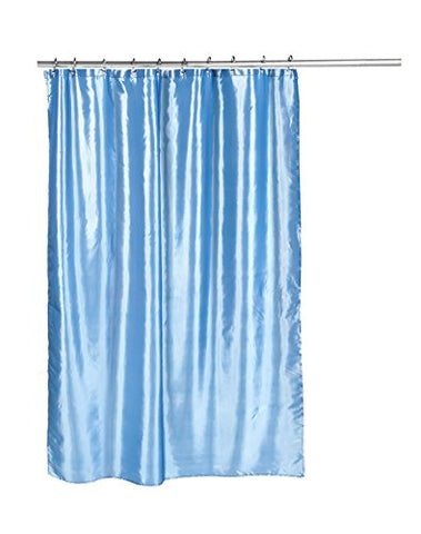 Park Avenue Deluxe Collection Park Avenue Deluxe Collection  inch Shimmer inch  Faux Silk Shower Curtain in Slate