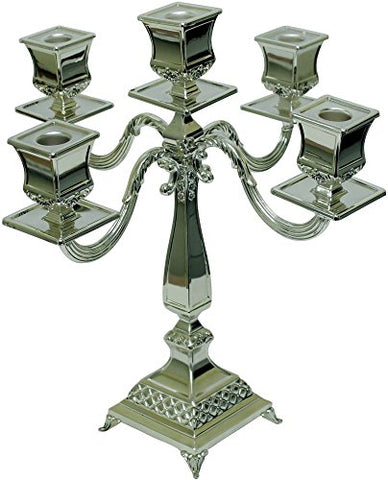 5th Avenue Collection Silver Plated Candelabra