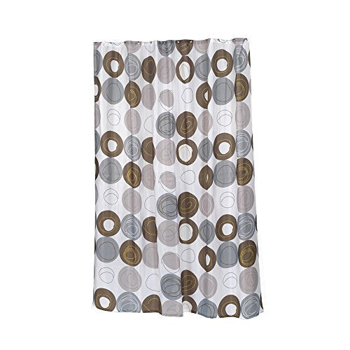 Park Avenue Deluxe Collection Park Avenue Deluxe Collection Extra Long  inch Madison inch  Fabric Shower Curtain