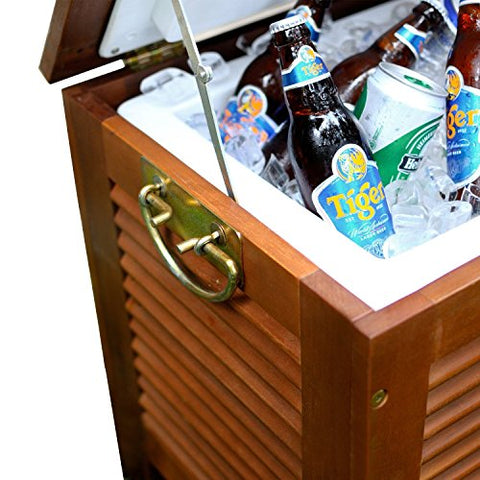 Hamptons Collection Wooden Patio Cooler