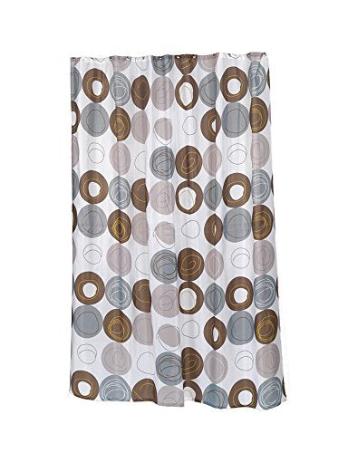 Park Avenue Deluxe Collection Extra Long  inch Madison inch  Fabric Shower Curtain Size 70 inch  Wide x 96 inch  Long