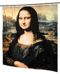 BenandJonah Collection Fabric Shower Curtain 70 x 72 inch  Mona Lisa