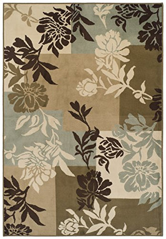 Park Avenue Collection Easton Collection Area Rug - Floral Boxes