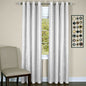 Ben&Jonah Collection Taylor - Lined Grommet Window Curtain Panel - 50x84 White