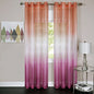 Ben&Jonah Collection Rainbow - Single Grommet Window Curtain Panel - 52x63 Pink