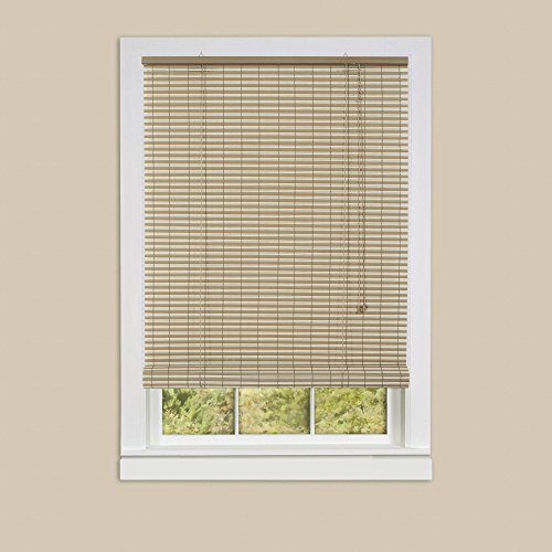 Sweet Roll Collection Set of 4 Desert / Almond Vinyl Roll-Up Blinds (48 inch  x 72 inch )