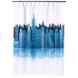 Park Avenue Deluxe Collection Park Avenue Deluxe Collection  inch Cityscape inch  Fabric Shower Curtain