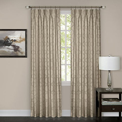 Park Avenue Collection Windsor Pinch Pleat Panel 34x63