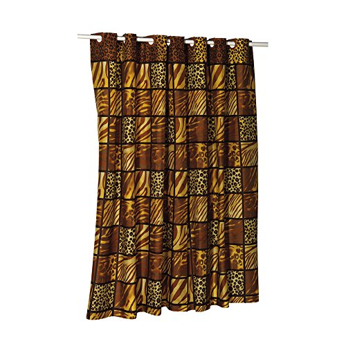 Park Avenue Deluxe Collection Park Avenue Deluxe Collection EZ-ON?  inch Wild Encounters inch  Polyester Shower Curtain