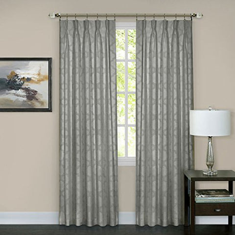 Park Avenue Collection Windsor Pinch Pleat Panel 34x63