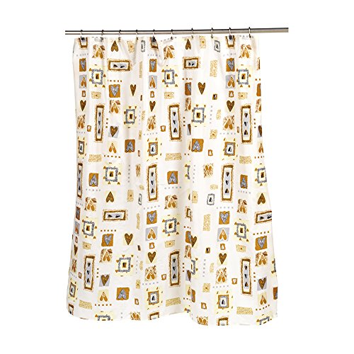 Park Avenue Deluxe Collection Park Avenue Deluxe Collection  inch Patty inch  Fabric Shower Curtain